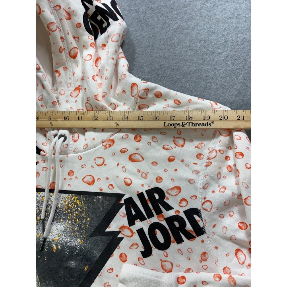 Jordan Gatorade Be Like Mike Hoodie White Orange AH7913-100 XL - Picture 5 of 11